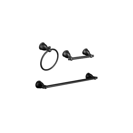 Moen Caldwell 3 Piece Kit Ph, 18Tb, Tr Y3193BL